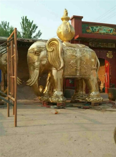 铸铜铜大象